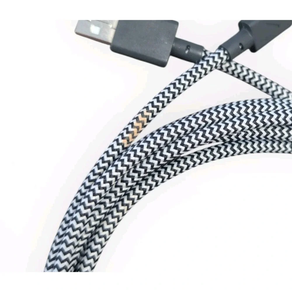 E9-UP Native Union Belt Cable XL 10ft USB-A to USB-C Zebra ⬇️‎ Stain